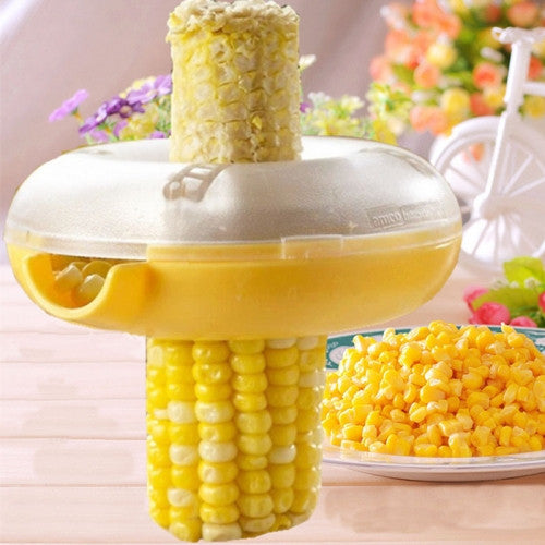 One Step Corn Kernel Cob Remover