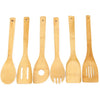 6pcs/Set Natural Bamboo Cookware