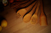 6pcs/Set Natural Bamboo Cookware